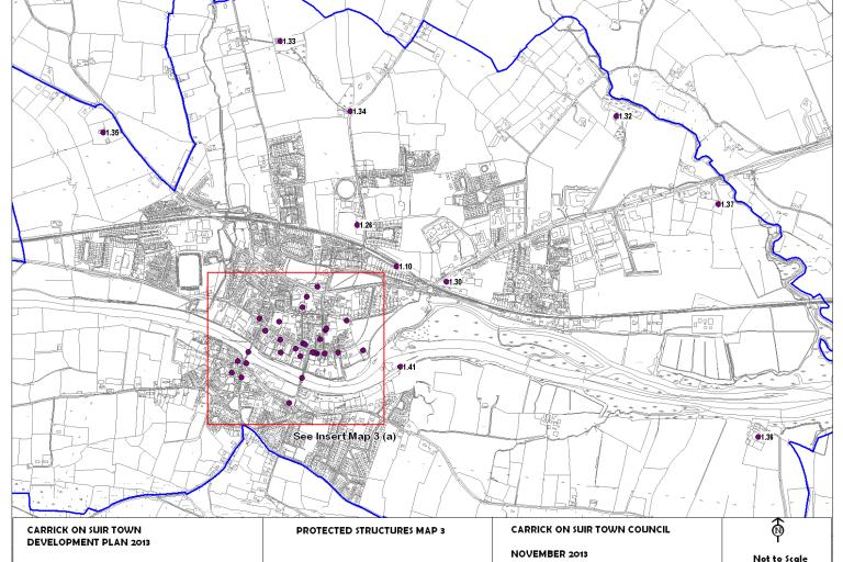 Map 3 Protected Structures